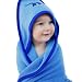 Hooded Towel for Baby - ELEPHANT Organic Cotton Sherpa