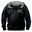"Open Road" Men's Hoodie: Hooded Men's Jacket With Motorcycle Art