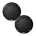 Pyle 6.5 Inch Dual Marine Speakers - 2 Way Waterproof and Weather Resistant Outdoor Audio Stereo Sound System with 400 Watt Power, Polypropylene Cone and Butyl Rubber Surround-1 Pair-PLMR605W (Black)
