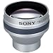 Sony VCLHG2025 Telescopic Conversion Lens for DCR-DVD101, 201, 301, 105, 205, 305, DCR-HC21, 32, 43, 26, 36 & 46 Camcorders
