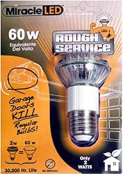 Miracle LED 605024 Rough Service Bulb, White
