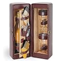 Harmony Leatherette Wine Tote 2-Set Mahogany - Picnic Time #664-65-183