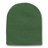 Solid Beanie - Olive Green
