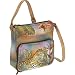 Anuschka Cross-Shoulder Organizer Satchel-Leopard in Paradise