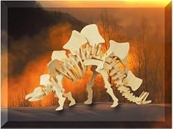 Stegosaurus Dinosaur 3D Woodcraft Construction Kit