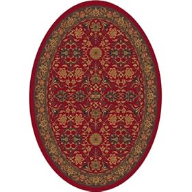 Stainmaster® Kamil Area Rug - Red Cinnamon (78"x109"... by Stainmaster