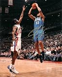 Grant Hill Autographed/Hand Signed Orlando Magic 8x10 Photo