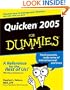 Quicken 2005 for Dummies