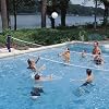 Poolside Volleyball