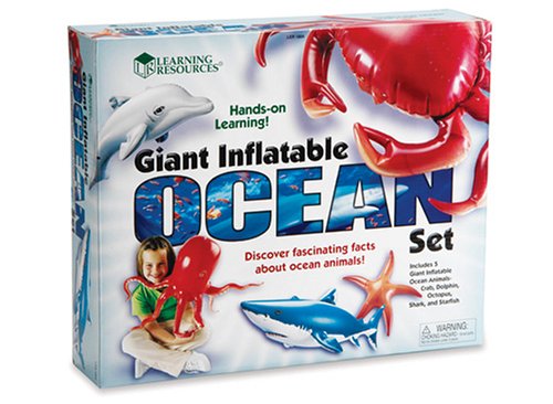 Learning Resources Inflatable Ocean Life Set