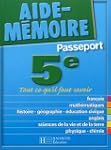 Aide-M�moire Passeport : 5e -12-13 ans
