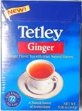 Tetley Tea Bags- Ginger 72 bags