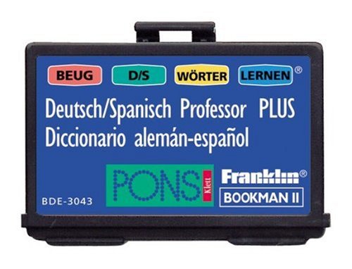 Franklin BDE-3043  Deutsch/Spanisch-Professor PLUS elektronisches Woerterbuch