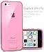 Fosmon DURA-CANDY Glossy Series (Frost Matte Inside) Ultra SLIM-Fit Case Flexible TPU Cover for New Apple iPhone 5C (2013) - Glossy Pink