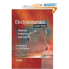 Electroceramics: Materials, Properties, Applications, 2nd Edition
