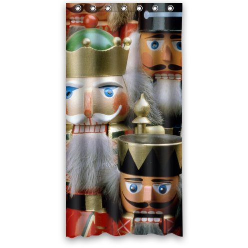 Cute And Cool Christmas Nutcracker Bathroom Decor 100 Polyester