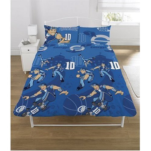Lazytown Sportacus Single Duvet Cover Set & FREE MATCHING CUSHION