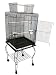 Brand New Parrot Bird Cage Cages Play W/Stand On Wheels 20x20x58