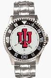 Indiana Hoosiers Competitor Watch with a Metal Band