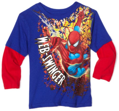  Spiderman Toddler Boys Webslinger Long-Sleeve T-Shirt