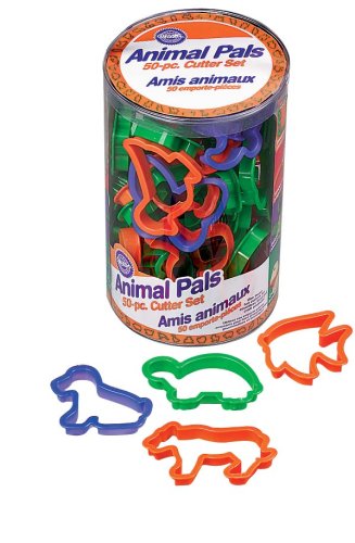 Wilton Animal Pals 50-Piece Cutter Set