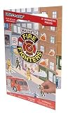 Magnetic Firefighters Playset