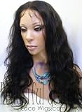 Lace front wig 20 inch 1b Bodywave Indian remy Hair