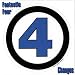 All Products : Fantastic Four - Logo Decal - Sticker