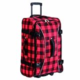 Athalon Luggage 3 Piece Hybrid Travlers Set, Black, One Size (609529713011)