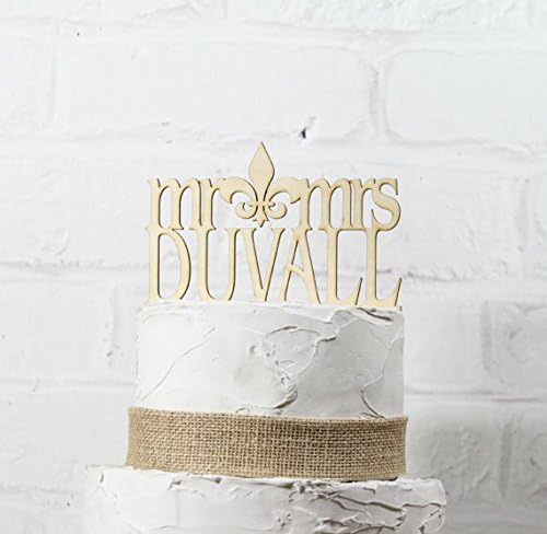 Mr and Mrs Cake Topper,personalized Your Last Name Cake Topper,wooden Letters,wood Cake Topper