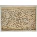 Paris and Monuments 3 Dimensional Map Paper Gift Wrap Decoupage