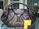 Fendi Handbag Spybag dark brown