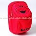 Sesame Street Waist Fanny Bag Purse Wallet Red