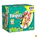 Pampers Baby-Dry Diapers, Size 3 (16-28 Lbs), Economy Plus Pack, 204 Diapers