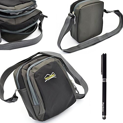 Universal Multifunctional large capacity Outdoor Cycling Climbing Hiking Camping Travel Shoulder Bag /Pocket Purse /Mobile phone Pouch Case bag for iphone 6 ,Iphone 6 plus,Samsung Galaxy Note 3,Note 4,Note Edge, HTC One ,Samsung S5 ,S4,iphone 5s,Nokia Lumia 1520 1020 920 930 830 520,Sony Xperia Z3 Z2,LG G3,G2 and more other stuff+ 2 in 1 stylus pen