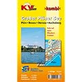 Gro�er Pl�ner See / Pl�n / Bosau / Dersau / Ascheberg 1 : 15 000: Stadtplan und Amtskarte mit Freizeitkarte 1 : 25 000 incl. Radrouten und Wanderwege mit Cityplan 1 : 7 500