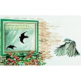 Vogelsilhouetten schwarz, Aufkleber für große Fenster oder Türen