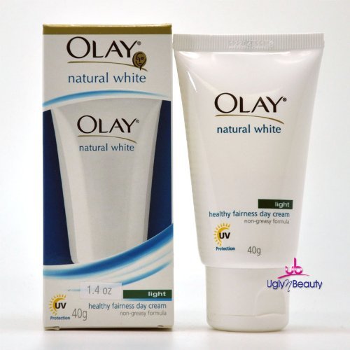 Olay Natural White Light Healthy Fairness Day Cream 40 G Non-greasy Formula