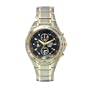 Seiko Men's SNAB93P1 Titanium Analog with Blue Dial Watch