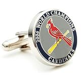 St. Louis Cardinals World Series Champs MLB Logo'd Executive Cufflinks w/Jewelry Box