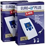 Produkt-Bild: Euro Plus S 4015/2 2er Pack BoschSiemens Staubsaugerbeutel und 5 Conny Clever Duftst&auml;bchen