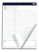 TOPS Docket Gold Planning Pad, Wide Rule, 8.5 x 11.75 Inches, White, 40-Sheet Pads (4 Pads per Pack) (77102)