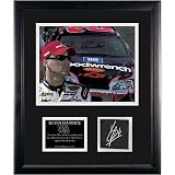 Kevin Harvick Framed Autographed Tire Piece with 8x10 Photograph