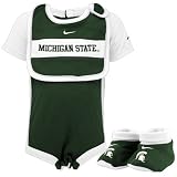 Nike Michigan State Spartans Green Infant Three Piece Gift Set
