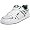White/Dark Green