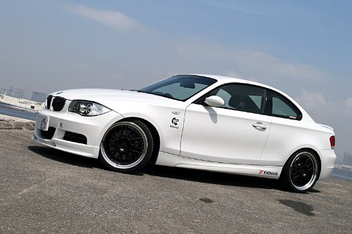 3D Design Front Lip Spoiler BMW 1 Series E82 M Sport 08+