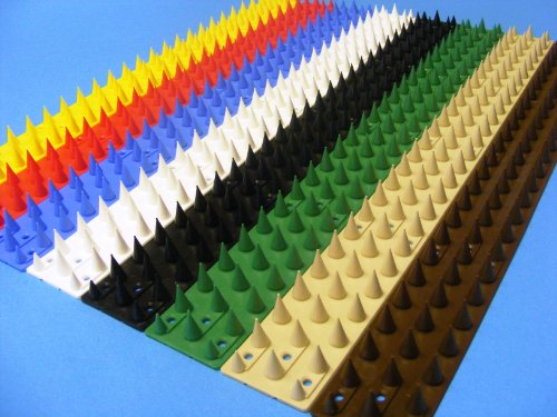 Fence Wall Spikes: Pack of 10 (4.5M to 13.5M) - BROWN