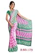 Damini Georgette Printed Casual Saree Sari Bellydance fabric
