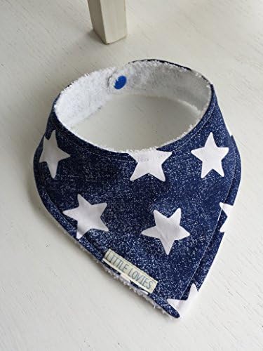 Stars on Blue - Bandana Bib