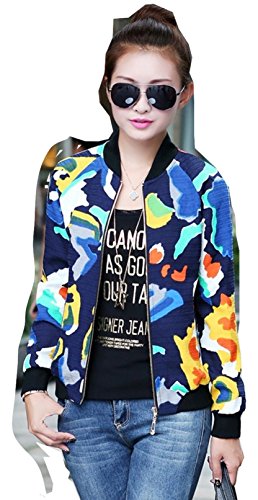 ジャケット ブルゾン 迷彩柄風 長袖 スタジャン カーディガン カジュアル フェミニン エレガント 大きいサイズ アウター 通勤 OL オフィス レディース 美脚 秋物 冬物 可愛いスカーフ付き m341